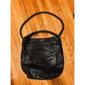 Baggu Soft Leather Shoulder Bag
